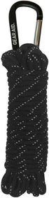 Gear AID 550 Paracord and Carabiner, 7 Strand Utility Cord for Survival and Camping
