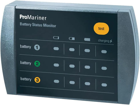 Promariner 51060 Remote Bank Status Monitor, Small, Black