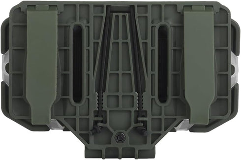 Tactical Vest Phone Holder, Molle Mount, Universal Chest Phone Board Carrier for Outdoor Hunting Game, OD Green