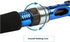 DCYMI 120cm Carbon Fiber Ice Fishing Rod Mini Pole Portable Shrimp Winter Fishing Rod with Fishing Reel Fishing Tackle
