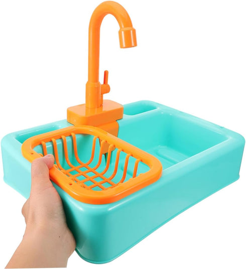 Interactive Parrot Bath Tub Toy - Automatic Shower Box for Birds