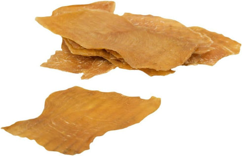 Lucky Premium Treats Chicken Jerky Fillets, 7 oz, Made with Sliced Lean Dehydrated Chicken Breast