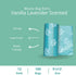 Vanilla Lavender Scent Dog Poop Bags Rolls (12 rolls) & 25 Individual Pet Wipes - 2 in 1 Cleaning Kit