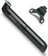 SKS Germany Airboy Mini Pump - Bicycle Pump with Two-Chamber Pump System and Selectable Valve Head, Black