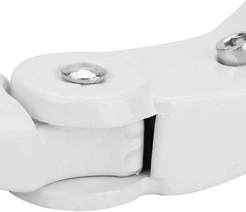 Qiilu White Aluminum Alloy Bike Kick Stand Fits for 16" 20" 24" 26"