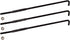2008 602896 DRIVE UP EZGO RXV Battery Hold Down Rod J-Bolt with Nut Fits Up Electric Golf Cart OEM#