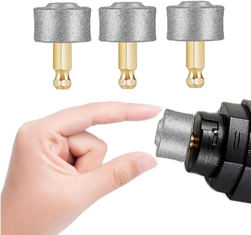 3 Pack Dog Nail Grinder, Regular and Extra Hard Replacement Heads for Small and Large Dogs, Premium Quality