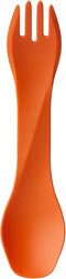 humangear GoBites Uno Portable & Convertible Travel Utensils, Multi-Functional Spork, Orange
