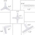 NGe 30 Pieces 4mm/ 3/16" OD Plastic Aquarium Air Line Tubing Connector Splitter, T/Y/L/Cross Shape and 2 Way Connector, for 4mm/ 3/16" ID Air Hose