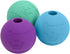 Chew King Fetch Balls, Extremely Durable Natural Rubber Toy, 3 inch Balls (CM-0263-CS01), 3 Count (Pack of 1)