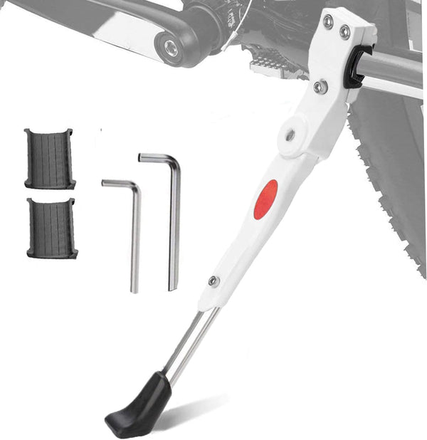 ZOSEN Adjustable Bicycle Kickstand, Side Support for 22 24 26 Inch Mountain Bike and 700 Road Bike