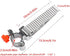 UtySty 2 Pack Commode Fishing Chairs Foot Pegs Tall Directors Chairs Footrest Pedals for Casting Platform Boat Fishing