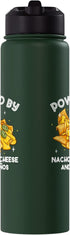 Nachos with Cheese and Jalapeos Designs Powered by Nachos with Cheese and Jalapeos Stainless Steel Insulated Water
