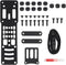 Tactical Sinking Holster Leg Hanging Extension Plate, Adjustable Metal Modular Holster Adaptor