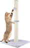 Dimaka 29" Tall Cat Scratching Post, Premium Sisal Rope Scratch Tree with Dangling Ball for Indoor Cats (Grey)