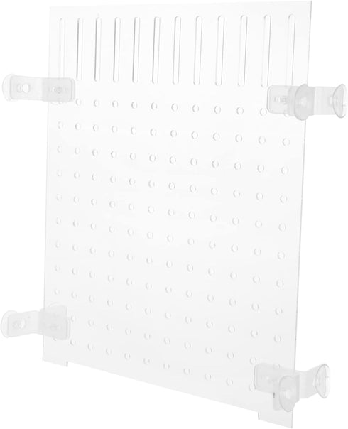 Fish Tank Board Separator: 10 Gallon Betta Fish Tank with Divider, Flapper Accessories, Portable Acrylic Decor