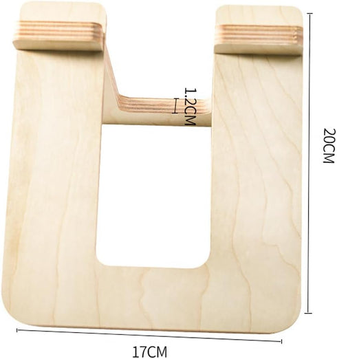 SHIDOW Wooden Bike Stand for Children, Indoor Bicycle Display Stand, Floor Bracket for 10-12 Inch Bikes
