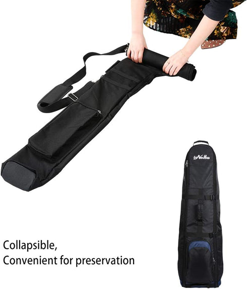 Golf Sunday Bag - Driving Range Mini Course Training Practice Golf Bag Travel Case