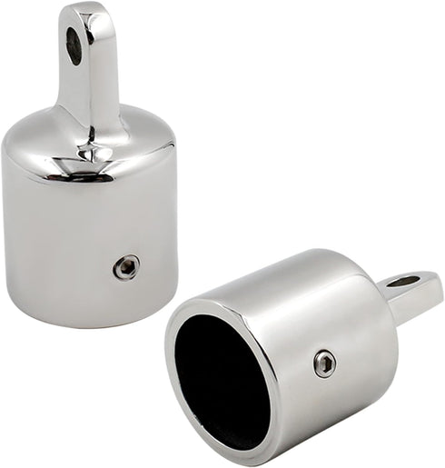 SHENGHUISS Stainless Steel 316 Bimini Top Cap Eye End Boat Fitting with L Shape Hex Key, Marine Hardware