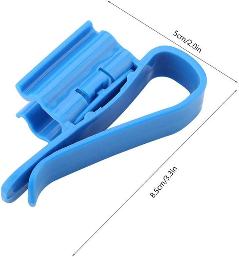 2Pcs Adjustable Hose Holder, Plastic Fish Water Pipe Clamp for 8mm to 16mm Hoses