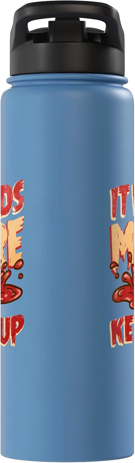 Ketchup Costume It Needs More Ketchup Stainless Steel Insulated Water Bottle