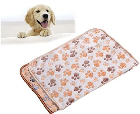 Pet Blanket for Small Cats & Dogs Thick Sleep Mat, Pet Dog Cat Puppy Kitten Soft Blanket Doggy (S, Pink) by HIGHROCK