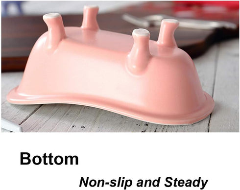 Small Animal Hamster Sand Bathtub, Bird Bathroom, Ceramic Relax Habitat House, Food Bowl for Pets