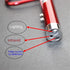 6 PCS Mini Keychain Laser Pointer - LED Flashlight Dog Cat Toy Remote Control