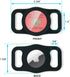 Airtag Dog Collar Holder, Silicone Case for Apple Air Tag Tracker, Cover for Pet Collars