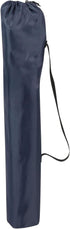 Generic 250LBS, Quad Folding Camp Chair with Cup Holder, Dark Blue, Heavy-Duty Steel Frame, Supports Portable Compact