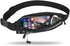 Slim Running Belt for Women Men, Runners Fanny Pack Phone Holder for Workout Jogging, Black Waist Belt