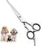 Chibuy Dog Grooming Scissors with Safety Round Tips, 4CR Stainless Steel for Dogs, Cats & Furry Animals