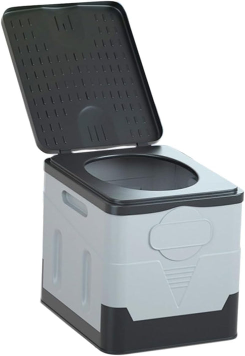 TOPPERFUN Portable Folding Toilet Compact Emergency Potty for Car Camping and Travel Lightweight