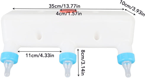 3 Pacifiers Small Animal Milk Feeder, Animal Nursing Lamb Drink Nipples Piglets Feeder, Farm Drinking Equipment Raising