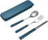 Generic Set Set, Set Portable Utensils with Case, Travel Utensils with Case, Travel Cutlery Reusable Camping Utensil