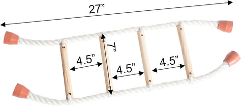 Armarkat Cat Wall Climber Series: Soft Ladder W1907E, natural beige