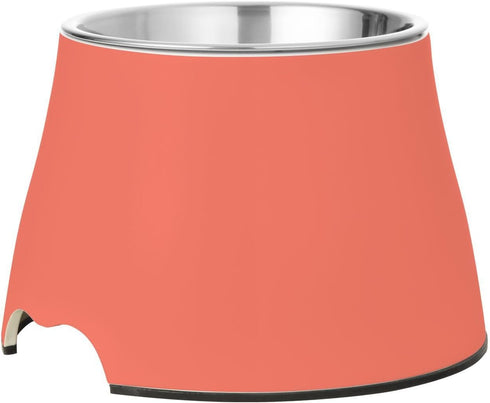 CHSIN Elevated Dog Bowl Stainless Steel Liner Prevention of Vertebrae Disease Pet Feeding Bowls with Anti Slip
