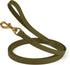 Viper K9 Biothane Working Dog Leash, Waterproof Lead for Tracking Training, 3/4" x 10ft Olive Drab Green