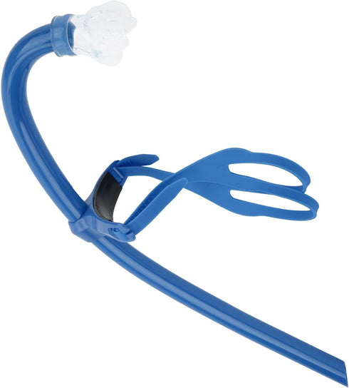 Vbestlife Swimming Front Mounted Snorkel, Silicone Mouthpiece Swim Training Gear for Adult Swimmers