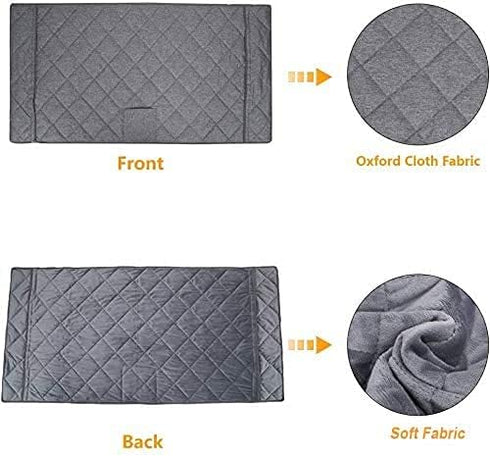 Golf Cart Seat Covers, EZGO Heavy Duty Seat Cover, Waterproof Travel Sports Cart Seat Cushion Covers for 2 Person Seats