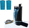 Internal Aquarium Filter, Waterfall Flow Pump with 2 Filter Sponges for Small Fish Tank, Turtle Tank, Shrimp, Frog