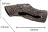 Plecoceramics Large Pleco Cave, Breeding Ceramic Decorations for Fish Tank Aquarium (1 pcs Scape Log)