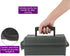 Heavy Duty Waterproof Field Ammo Box, Lockable Storage Case for Hunting and Shooting, Pistol and Rifle Ammo Storage Box
