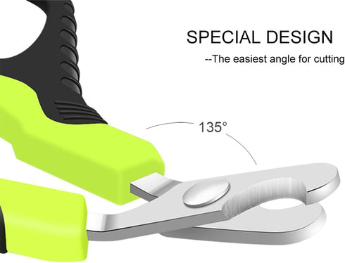 VICTHY Pet Nail Clippers for Small Animals, Professional Dog/Cat Claw Toenail Trimmer Grooming Tool