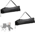 JYMBER 2-Pack Camp Chair Replacement Bag,39.37 Inches Camping Folding Chair Replacement Bags,Portable,Durable,with Shoulder