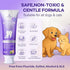 Enzymatic Toothpaste for Dogs and Cats with Nano-Hydroxyapatite and Soft Bristles Toothbrush