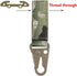 Tactical Gear Clip Clash Hook, Hanging Carabiner T-Mount MOLLE Webbing Battle Belt Clip Accessories