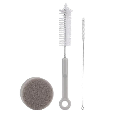 Amaping 3PCS Cat Water Fountain Brushes & Sponge, Drinking Glass Set Cleaning and