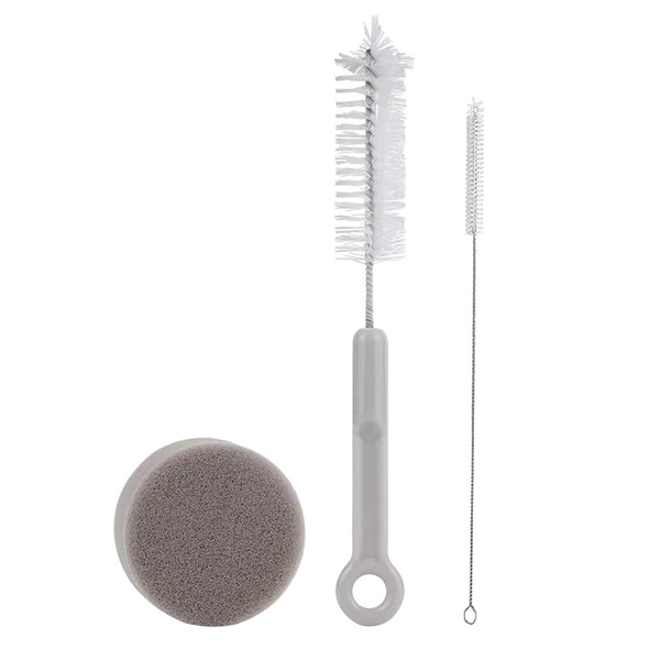Amaping 3PCS Cat Water Fountain Brushes & Sponge, Drinking Glass Set Cleaning and