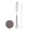 Amaping 3PCS Cat Water Fountain Brushes & Sponge, Drinking Glass Set Cleaning and